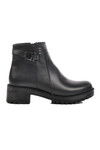 Black Womens Genuine Leather Boots PC-52024 Z