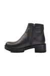 Black Womens Genuine Leather Boots PC-52024 Z