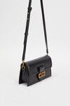 Black Womens Handbag and Shoulder Bag 930239