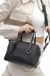 Black Womens Hand and Shoulder Bag BNT-1582