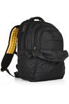 Black Unisex Camping and Travel Backpack 51248