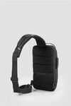 Black Crossbody Unisex Chest and Backpack 51463
