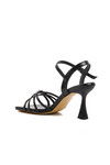 Black Womens High Heel Evening Shoes 655358 Z