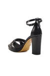 Black Platform Heel Womens Evening Shoes 655386 Z