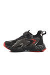 Black Red Velcro Childrens Sports Shoes BNI-11033 F