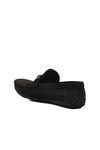 Black Nubuck Genuine Leather Mens Casual Shoes 505454 M