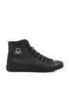 Black Ankle Length Mens Sneakers BN-30751 M