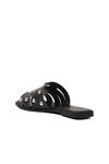 Black Thin Sole Womens Slippers 343118 Z