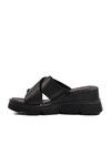 Black High Sole Womens Slippers PC-7535 Z