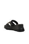 Black High Sole Womens Slippers PC-7534 Z