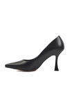 Black Thin Heeled Womens Evening Shoes 284083 Z