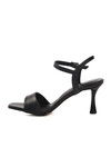 Black Womens High Heel Sandals 448189 Z