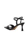 Black Womens High Heel Sandals 448189 Z