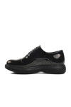 Black Patent Leather Mens Casual Shoes P720 M