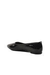 Black Patent Leather Light Thin Sole Womens Ballerinas 209118 Z