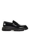 Black Patent Leather Genuine Leather Mens Classic Shoes 020 M