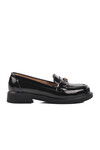 Black Patent Leather Womens Casual Shoes 572415 Z