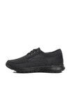Black Linen Mens Casual Shoes 020 M