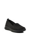 Black Lightweight Knit Womens Casual Shoes 2410 Z