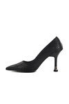 Black Thin Heeled Womens Evening Shoes PC-54022 Z