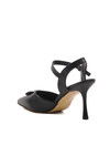 Black Thin Heeled Womens Evening Shoes PC-54717 Z
