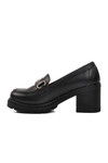 Black High Heel Womens Casual Shoes 572401 Z
