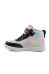 Black Velcro Ankle Girl Sneaker 6503 F