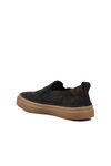 Black Lightweight Slip-On Mens Casual Shoes 25Y501-6 M