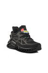 Black Mesh Breathable Memory Foam Mens Sneaker Bright M