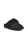 Black Fur-lined Womens Home Slippers PC-54392 Z