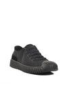 Black Linen Memory Foam Mens Sneakers Vigor M