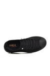 Black Linen Memory Foam Mens Sneakers Vigor M