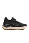 Black Knit Lightweight Womens Sneaker 25Y310-4 Z