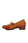 Tan Genuine Leather Anatomic Womens Classic Shoes Z230 Z