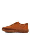 Tan Suede Genuine Leather Womens Casual Shoes 1049-1 Z
