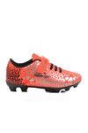 Orange Velcro Kids Cleats Crystal F