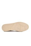 Beige Genuine Leather Anatomic Womens Casual Shoes F-2045 Z