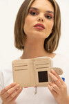 Beige Womens Wallet BNT-1304