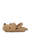 Beige Eva Light Unisex Kids Sabo Slippers Doggy P