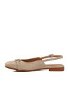 Beige Womens Evening Shoes PC-54711 Z