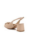 Beige Womens Evening Shoes 312361 Z