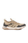 Beige Lightweight Flexible Breathable Mens Sports Shoes 25Y522 M
