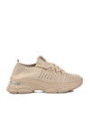 Beige Knit Lightweight Womens Sneakers Lexa 130 G