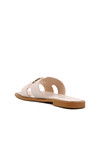 White Lightweight Thin Sole Womens Slippers 246041 Z