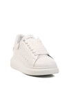 Beyaz Hakiki Deri Erkek Sneaker Premium 02028 M
