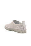White Genuine Leather Womens Casual Shoes 515 Z