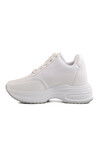 White High Sole Womens Sneakers 6031 Z