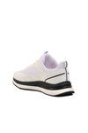 White Lightweight Mesh Mens Sneakers BST-644 M