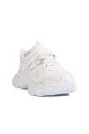 White Velcro Mesh Girls Sneakers 1500 P