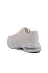 White Mesh Lightweight Air Sole Womens Sneakers 185 G